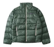 Gefütterte Jacke - Grün