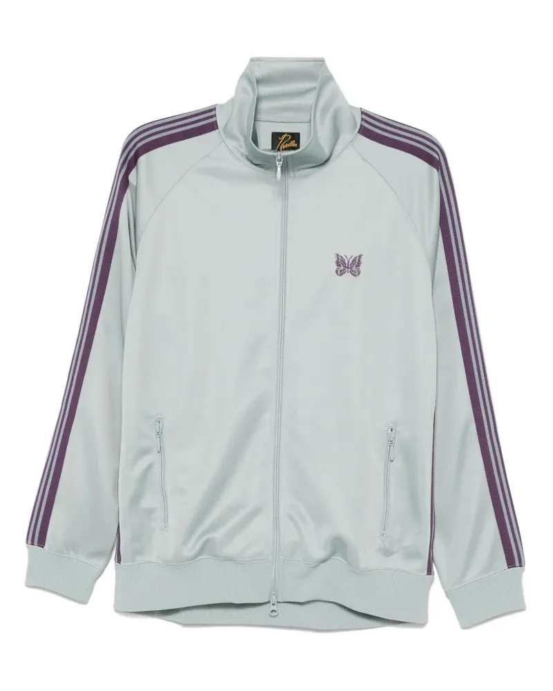 NEEDLES Sweatshirt mit Schmetterlingsstickerei - Grün Grün