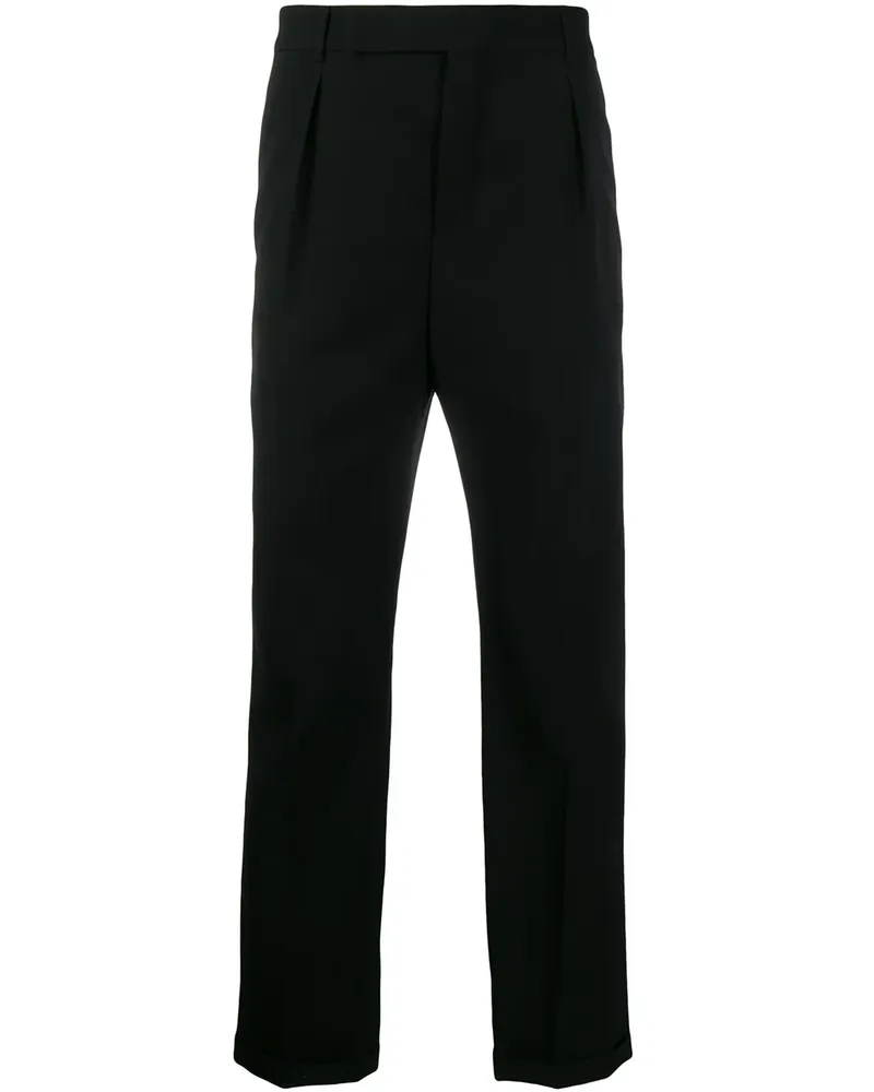 Saint Laurent Hose mit engen Bündchen - Schwarz Schwarz