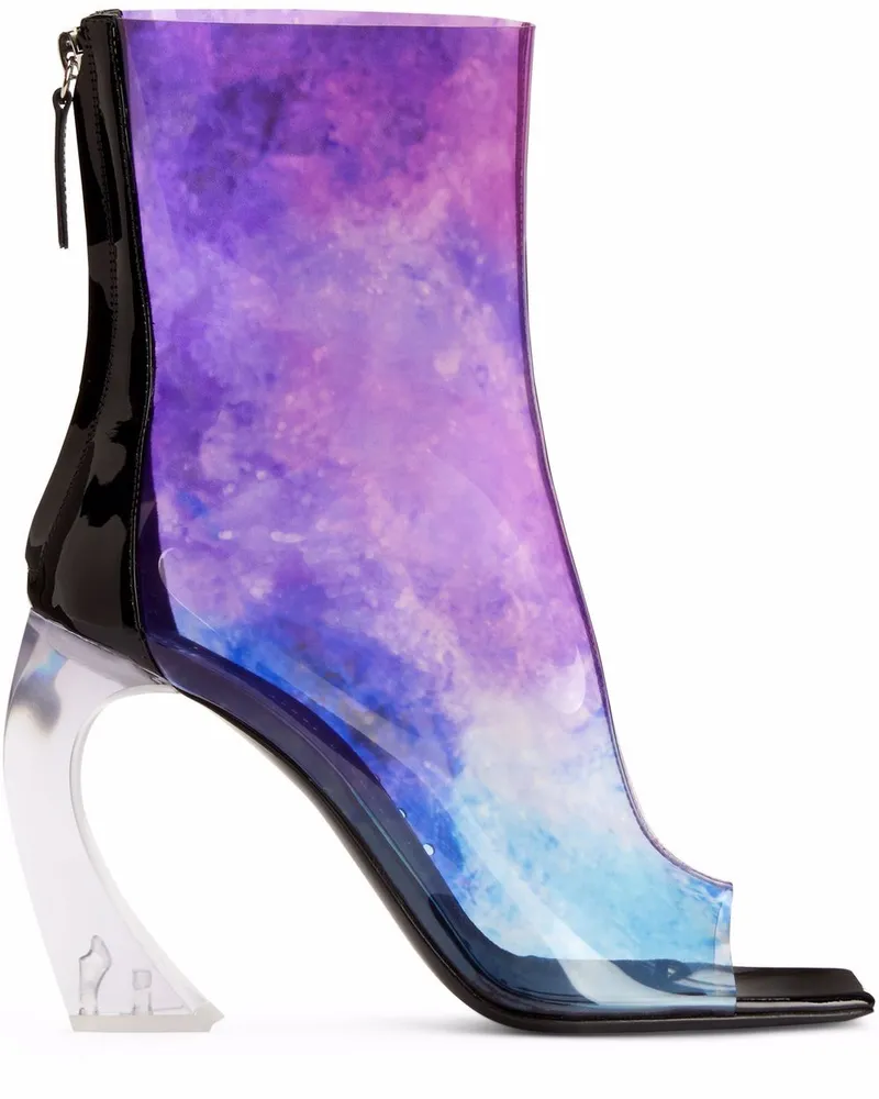 Giuseppe Zanotti Nordlyss Stiefel 105mm - Violett Violett