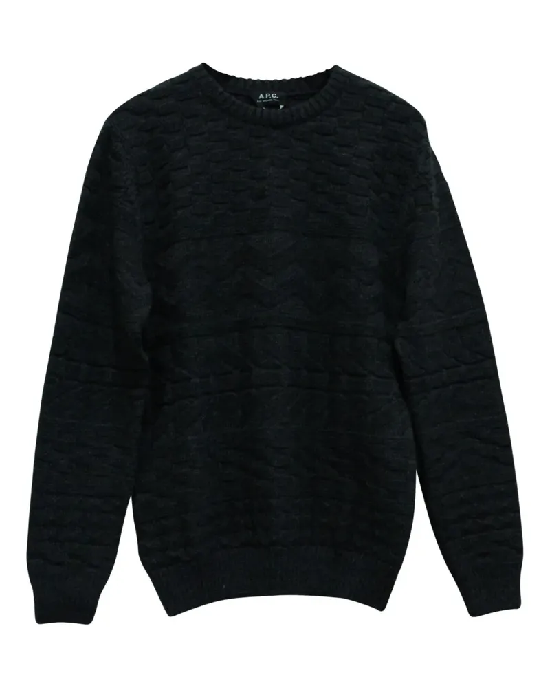 A.P.C. wool sweater - Grau Grau