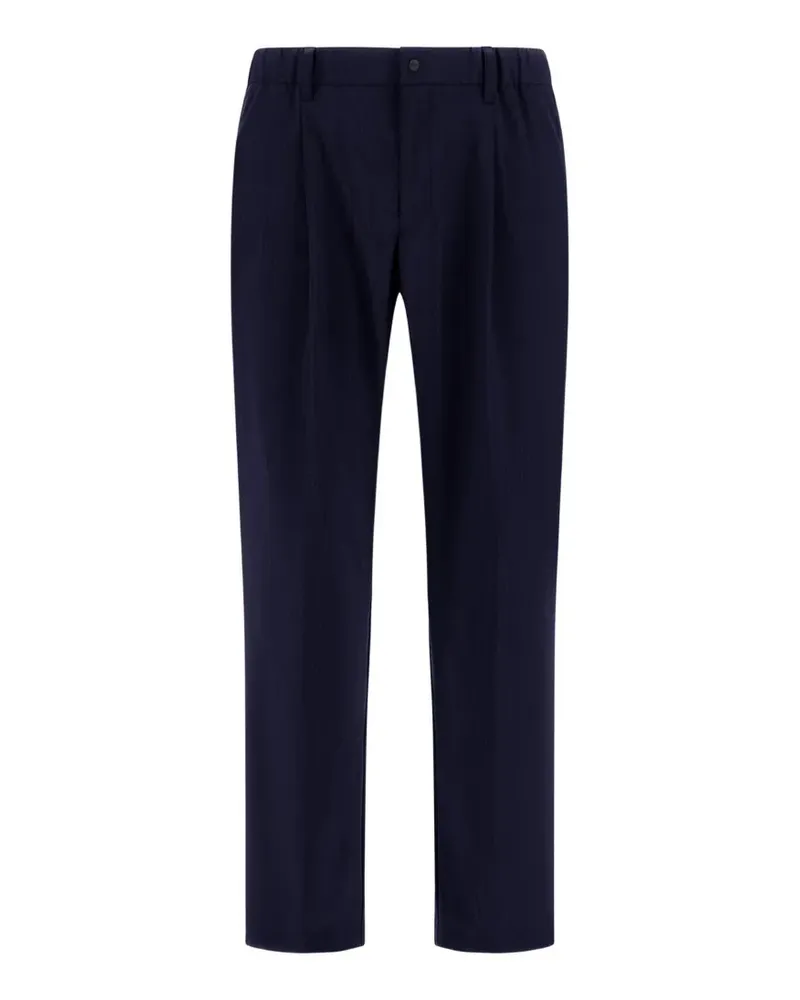 Herno pleated trousers - Blau Blau