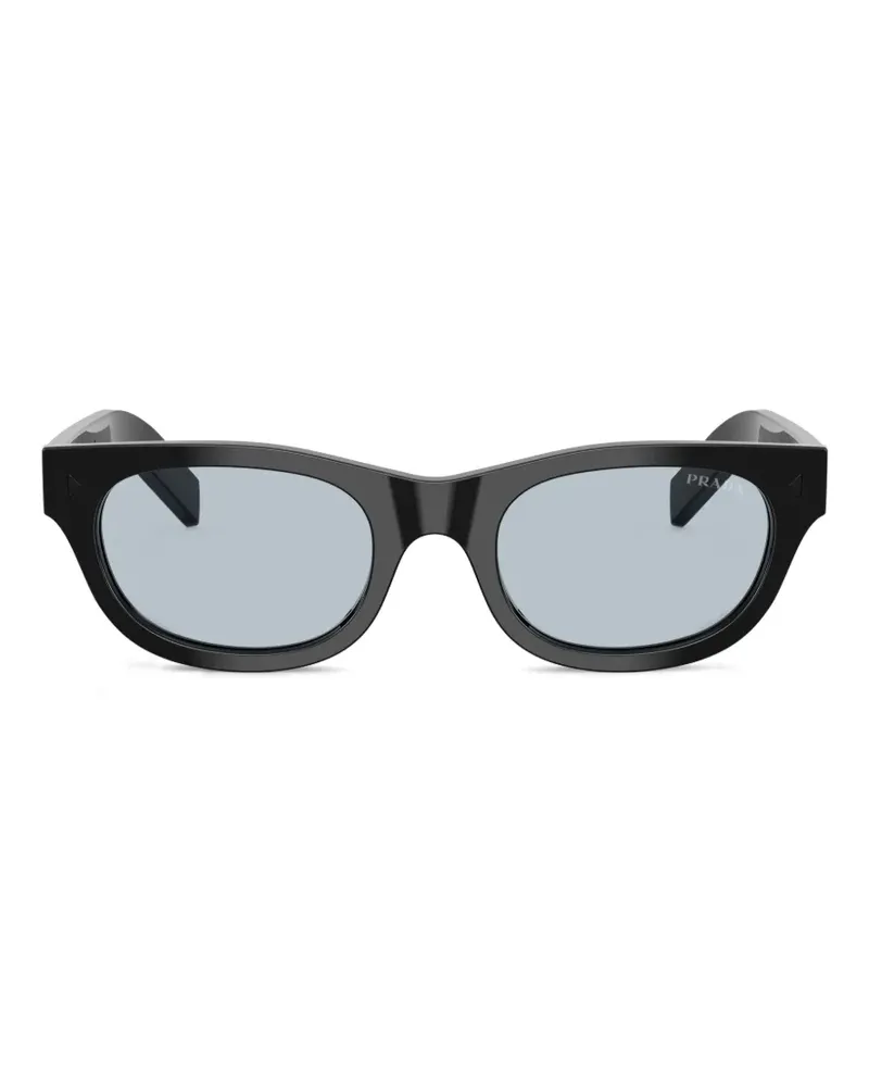 Prada round-frame sunglasses - Schwarz Schwarz