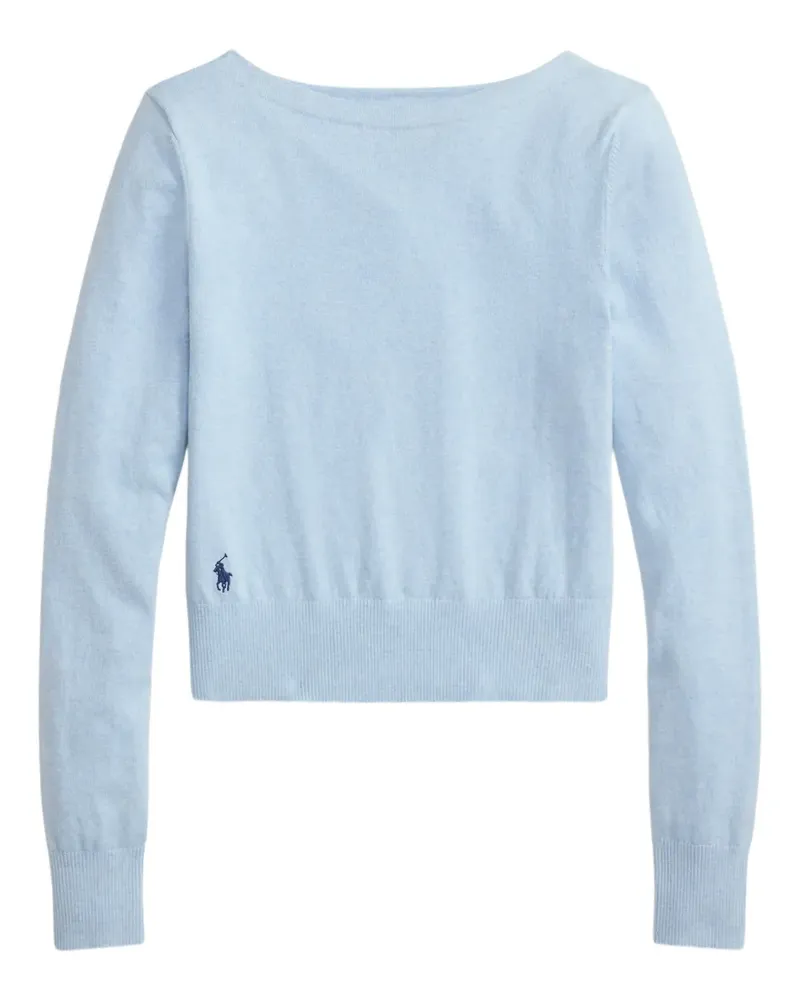 Ralph Lauren Pullover mit Knöpfe - Blau Blau