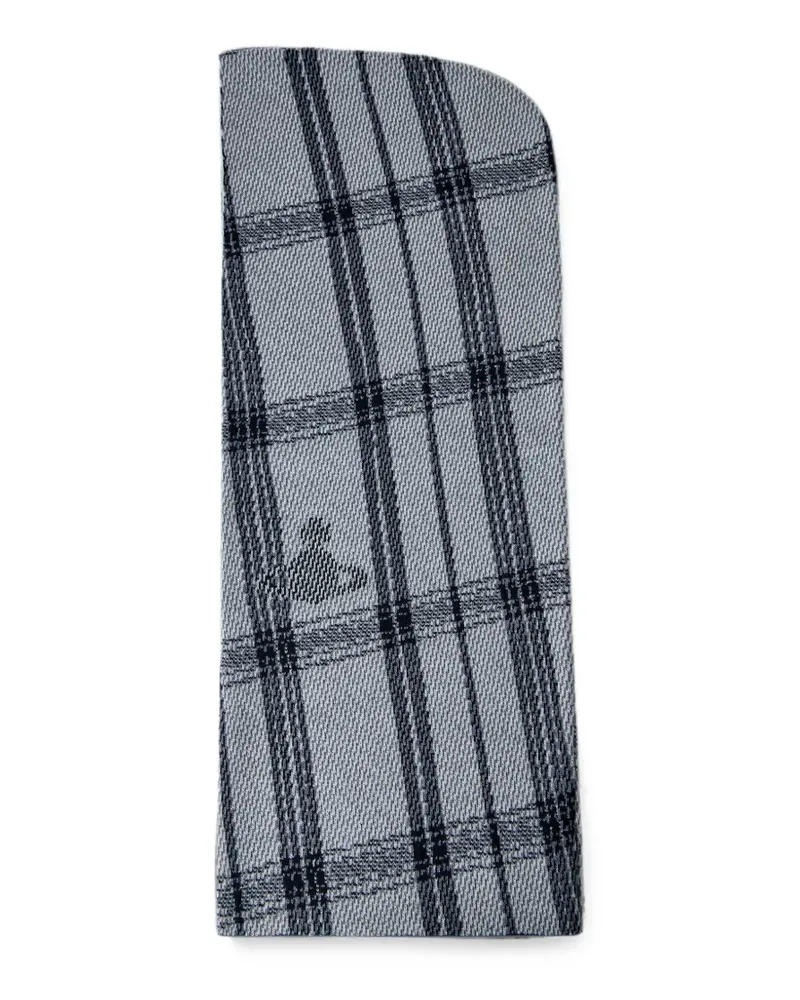 Vivienne Westwood Karierter Schal - Grau Grau