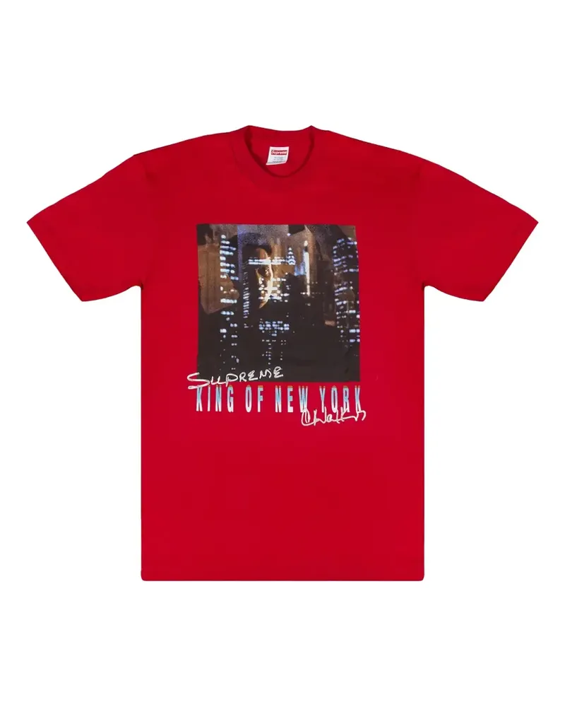 Supreme Being King New York T-Shirt - Rot Rot