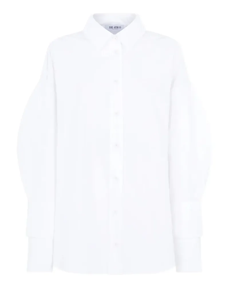 ATTICO balloon-sleeve shirt - Weiß Weiß