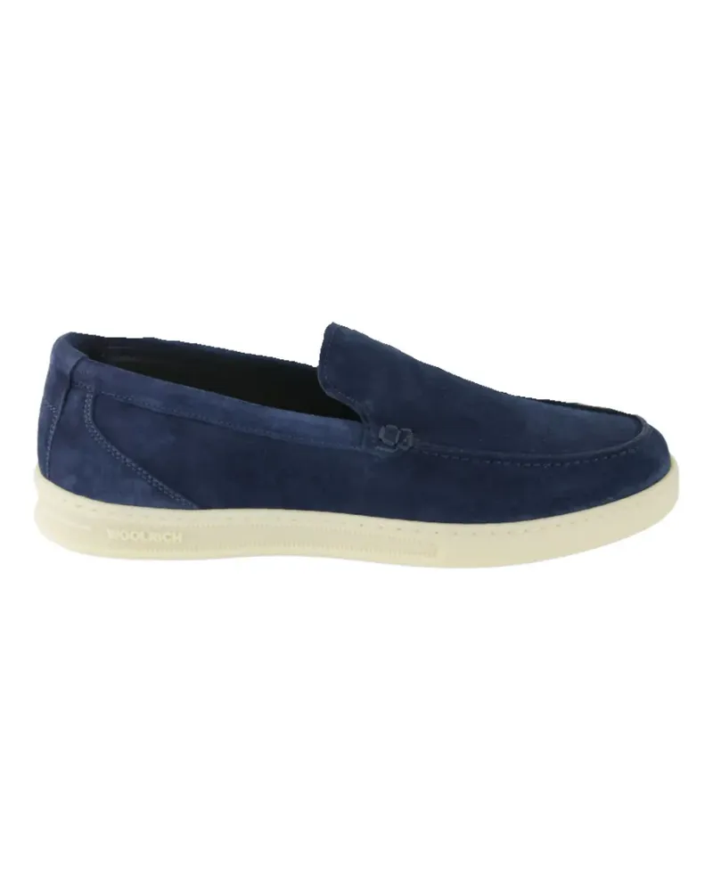 Woolrich calf leather loafers - Blau Blau