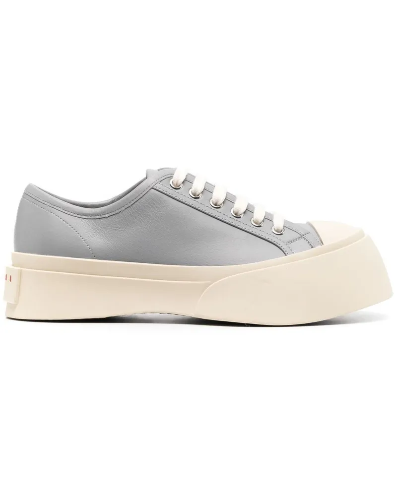 Marni Pablo Flatform-Sneakers Grau