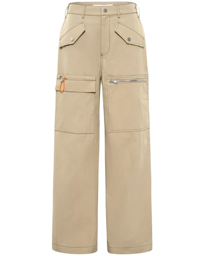 Dion Lee Cargohose mit geradem Bein - Nude Nude