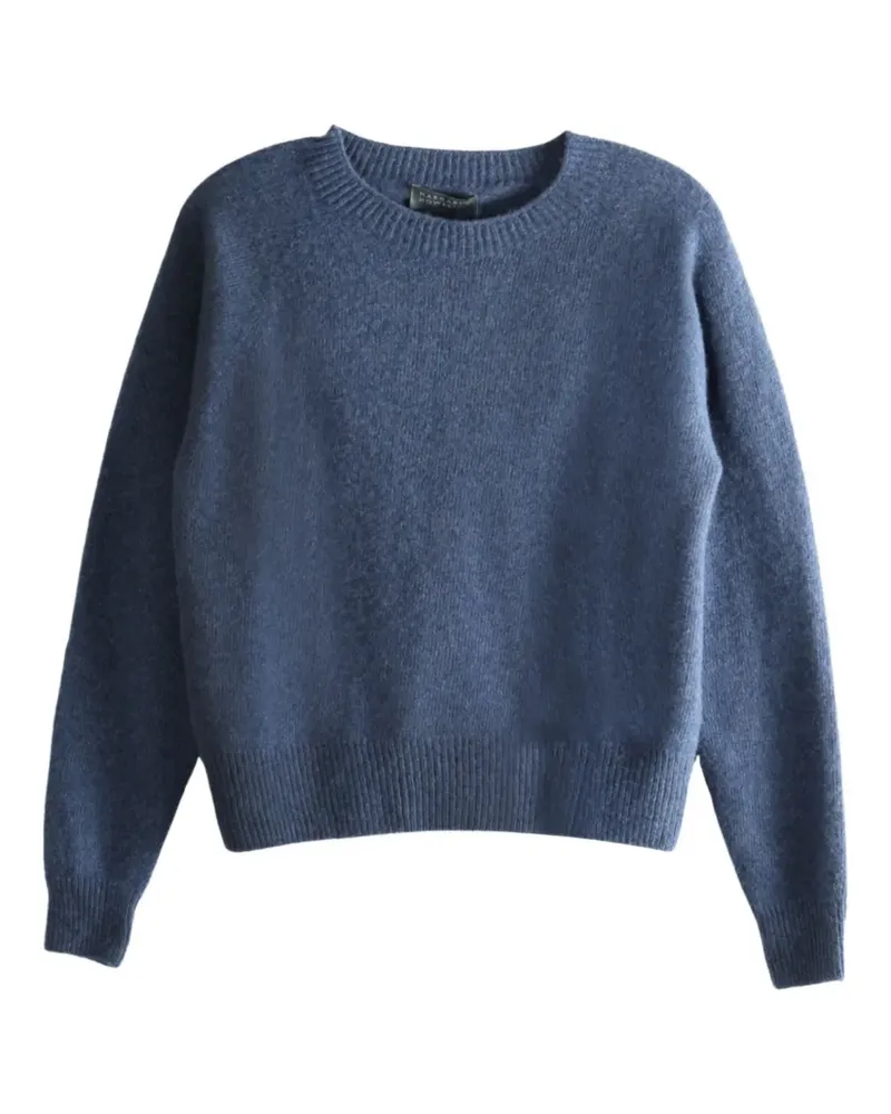 Margaret Howell round-neck cashmere sweater - Blau Blau