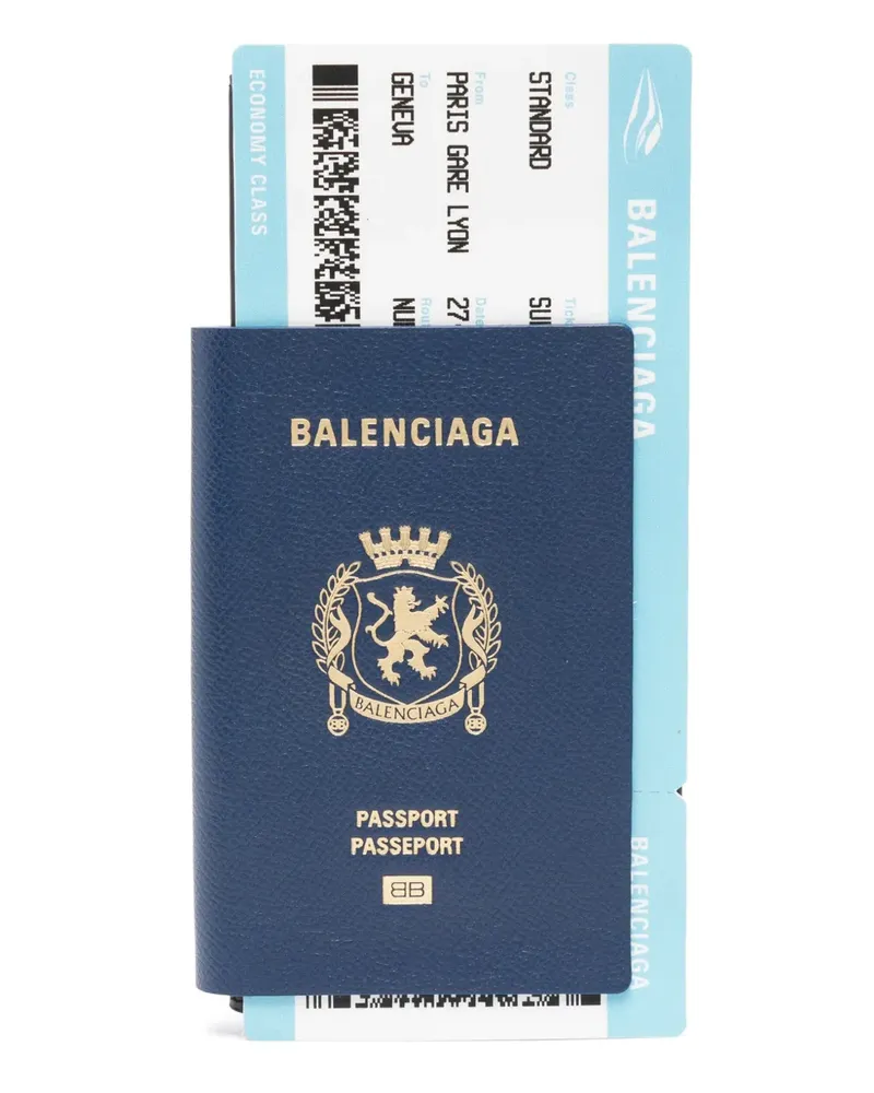 Balenciaga Pass-Etui - Blau Blau