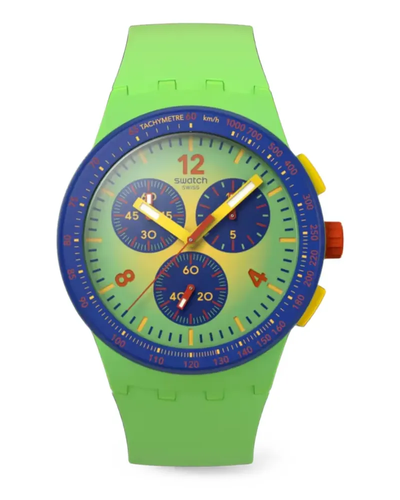Swatch Flowing 42mm watch - Grün Grün