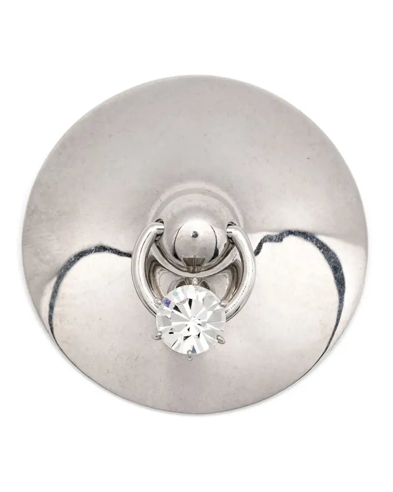 PANCONESI Lamina Diamanti Brosche Silber
