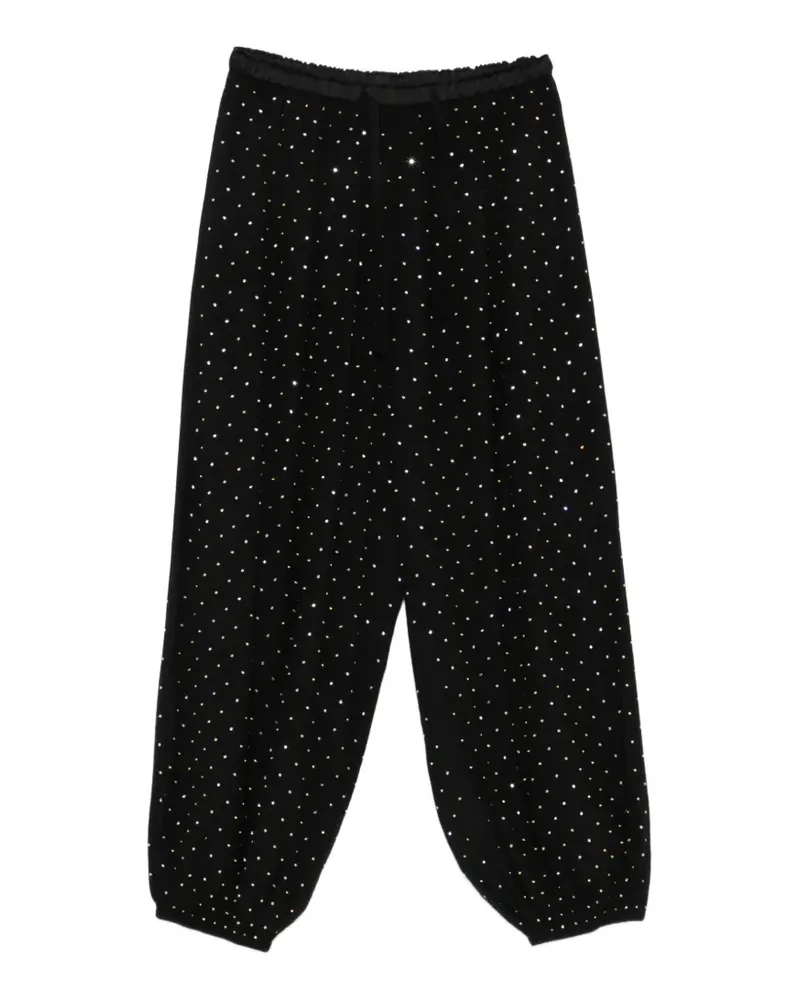 Sandro Verzierte Tapered-Hose - Schwarz Schwarz