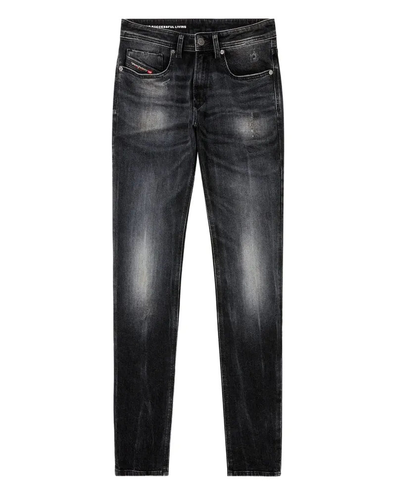 Diesel 1979 Sleenker Jeans - Schwarz Schwarz