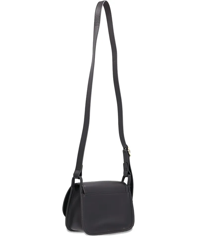 Longchamp small Le Foulonné shoulder bag - Schwarz Schwarz