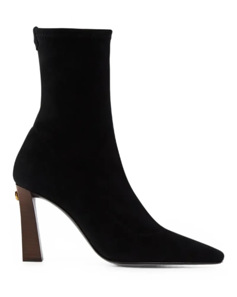 Giuseppe Zanotti Seal stretch bootie 90 - Schwarz Schwarz