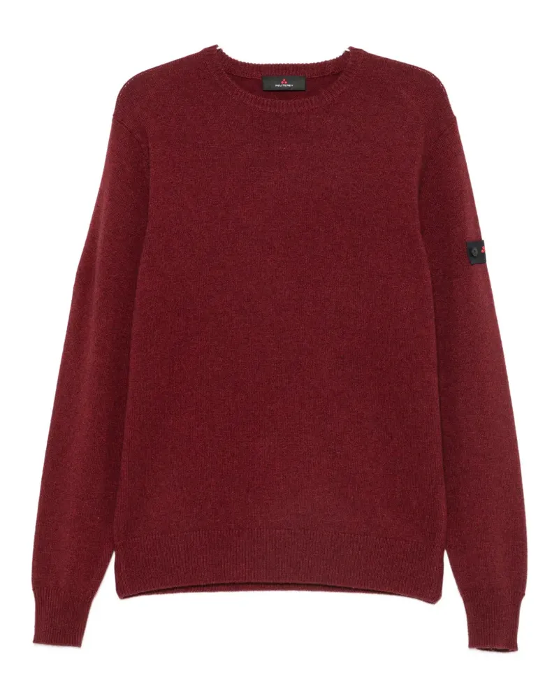 Peuterey Pullover mit Logo-Patch - Rot Rot