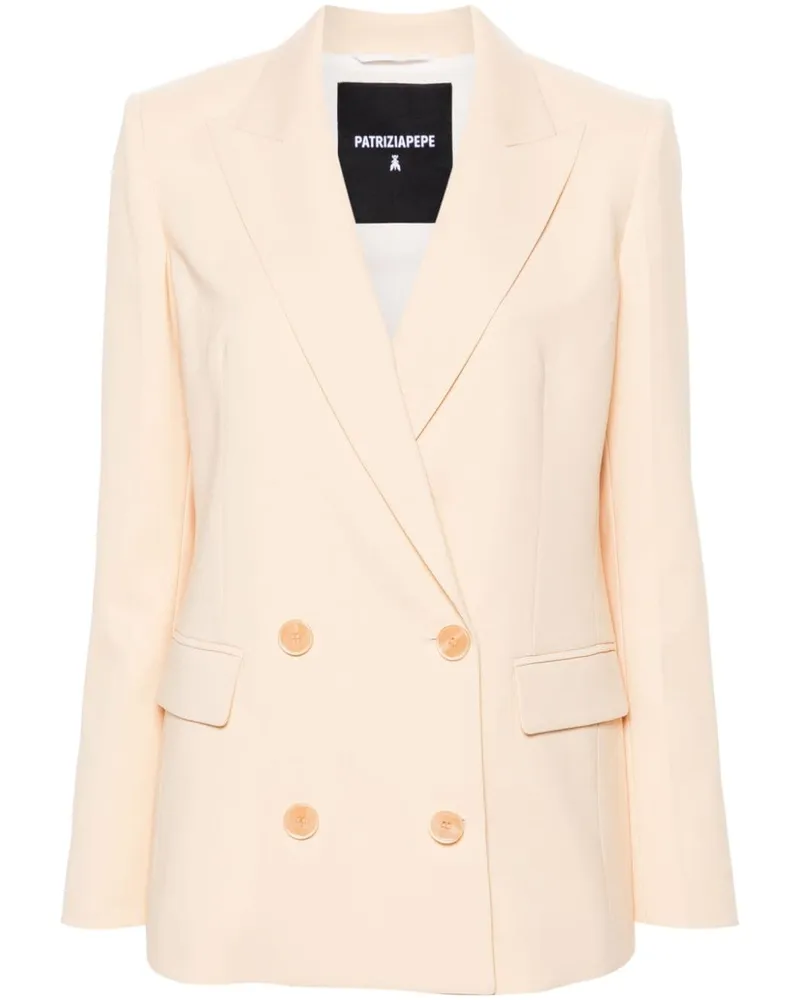 Patrizia Pepe Essential Blazer - Nude Nude