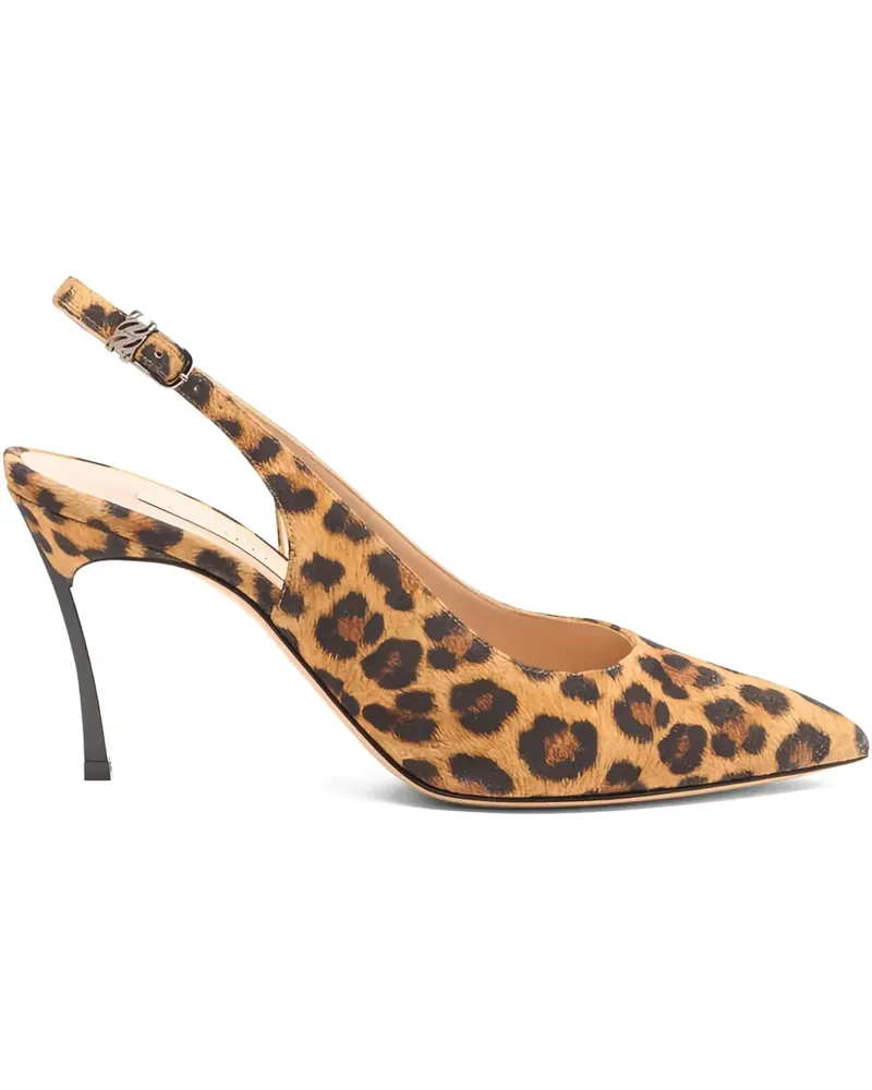Casadei Klassische Slingback-Pumps - Braun Braun