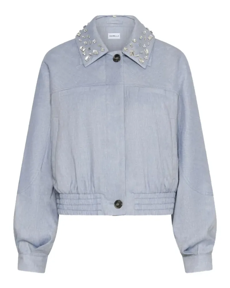 MARELLA Verzierte Cropped-Jacke - Blau Blau