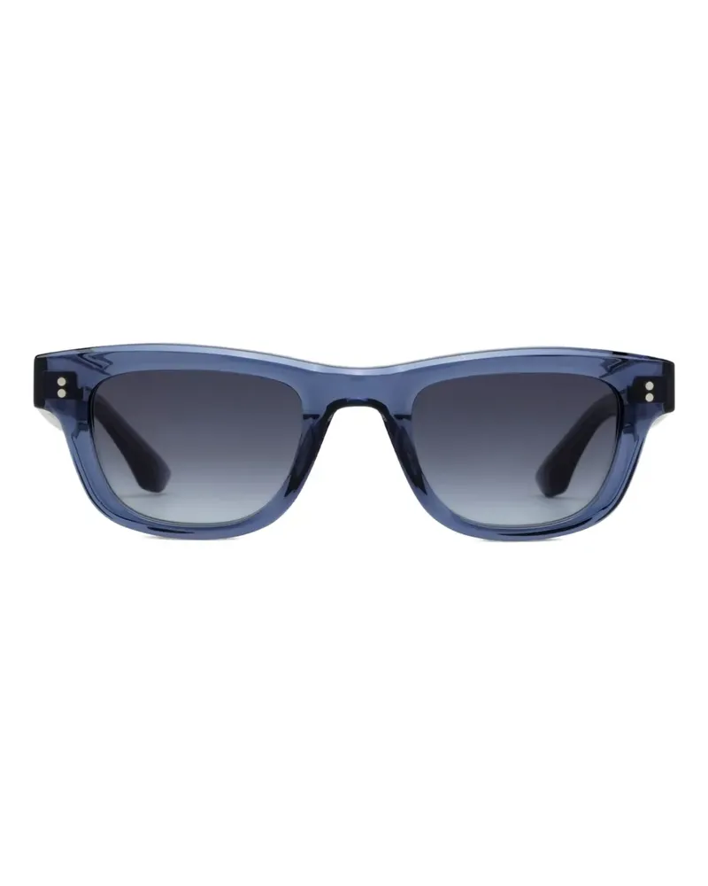 CHIMI 08 Core Sonnenbrille mit eckigem Gestell - Blau Blau