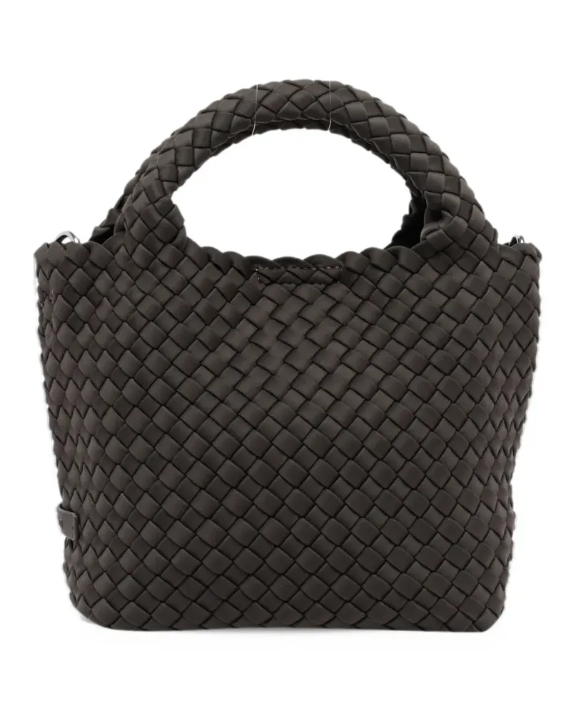 EN AVANT Ostia woven tote bag - Braun Braun