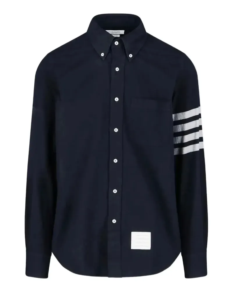 Thom Browne Pyjama-Oberteil aus Flanell - Blau Blau