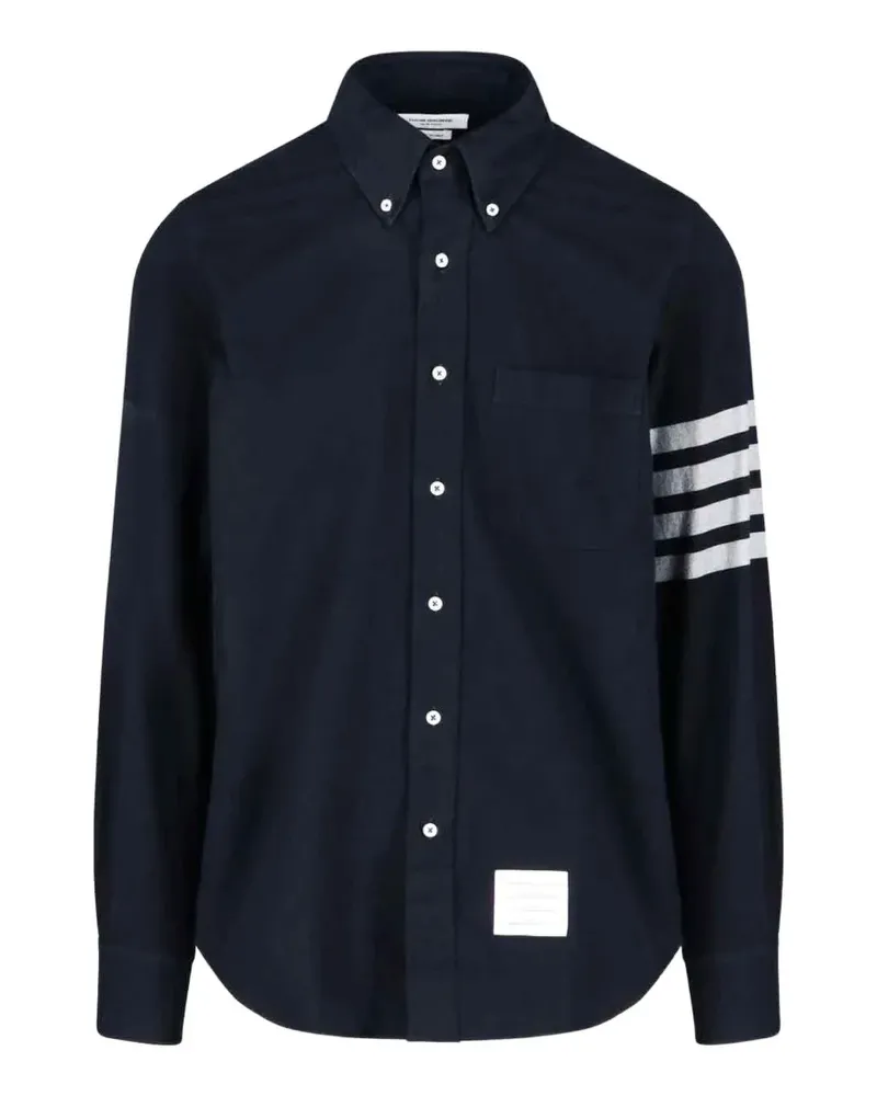 Thom Browne Pyjama-Oberteil aus Flanell - Blau Blau