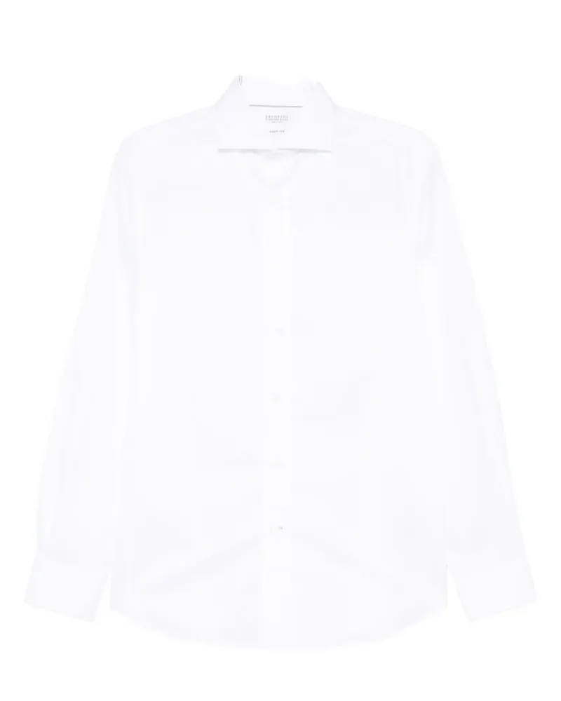 Brunello Cucinelli button-up shirt - Weiß Weiß
