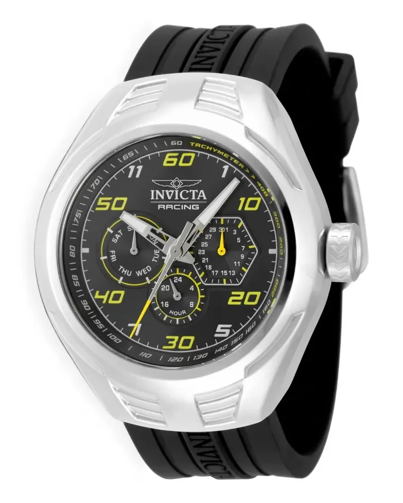 Invicta Racing 46mm watch - Schwarz Schwarz
