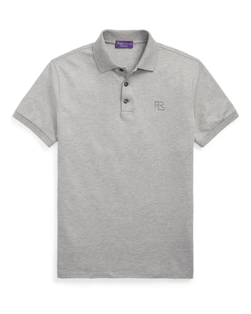 Ralph Lauren Poloshirt aus Piqué - Grau Grau