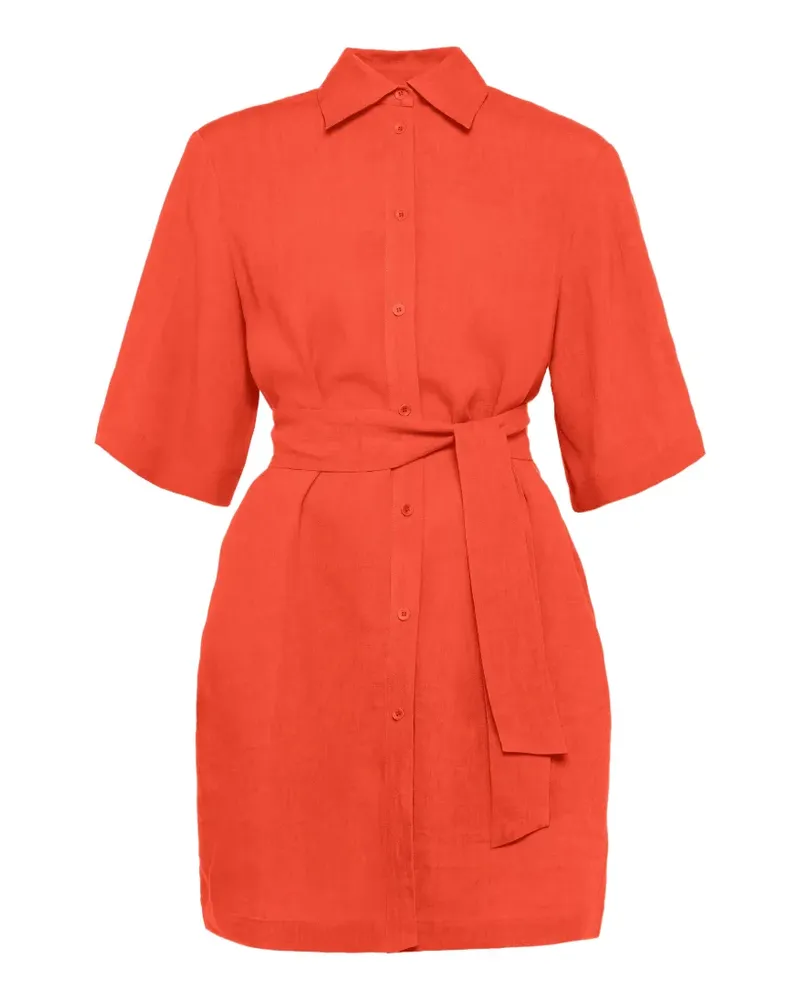 Eres Kleid mit Gürtel - Rot Rot