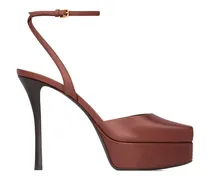 La Scandale Plateau-Sandalen 85mm - Braun