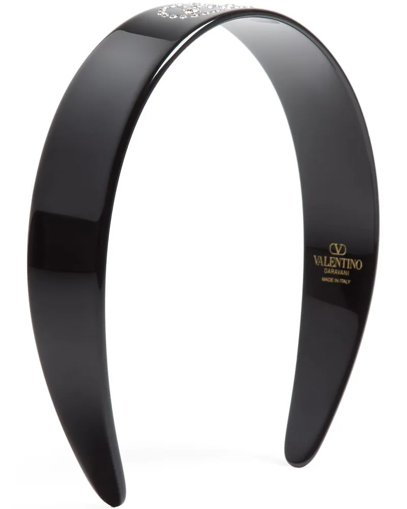 Valentino Garavani VLogo Signature Haarband - Schwarz Schwarz