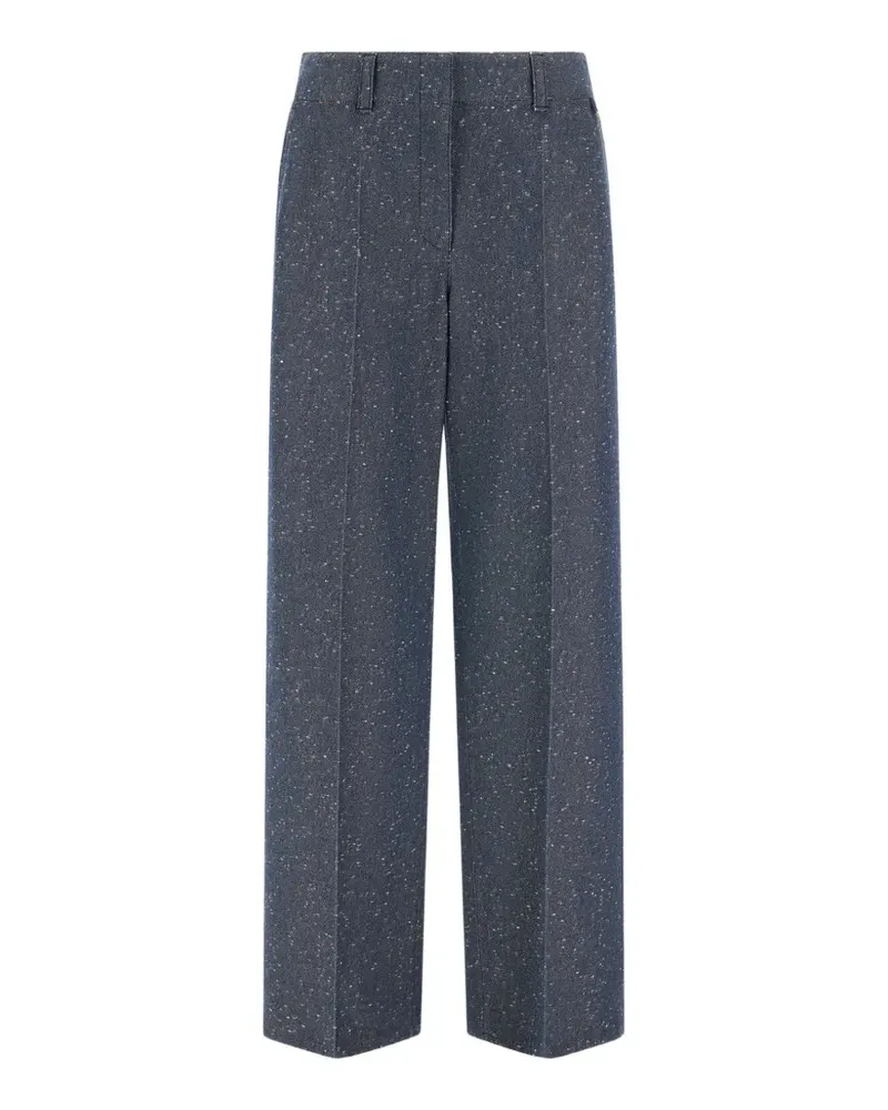 Herno Jeans-Hose mit Bügelfalten - Blau Blau