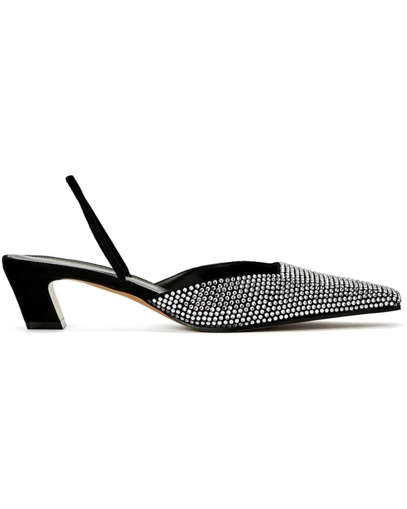 KHAITE Roosevelt Pumps 40mm - Schwarz Schwarz