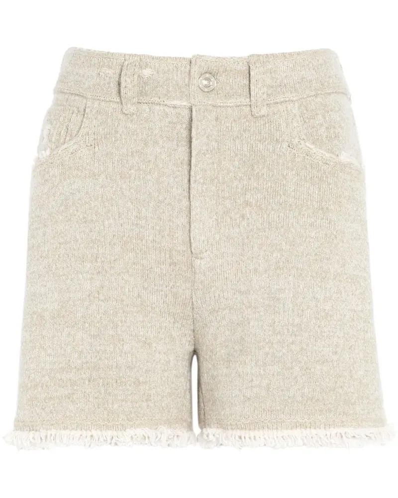 Barrie Shorts mit Fransen - Nude Nude