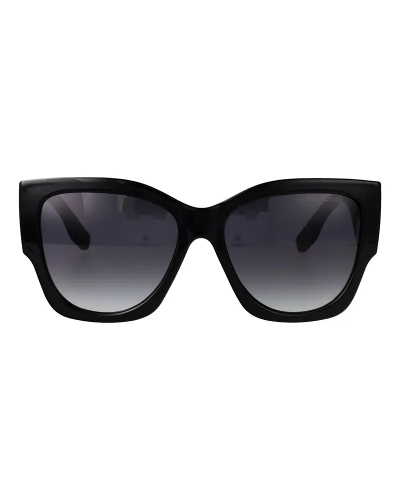 Marc Jacobs geometric sunglasses - Schwarz Schwarz