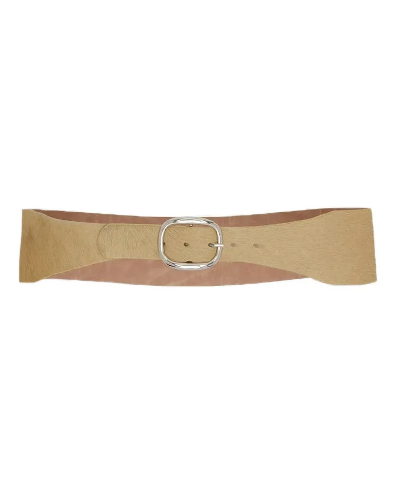 GIMAGUAS leather belt - Nude Nude
