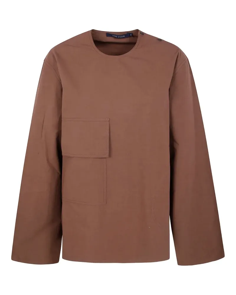 Sofie D'Hoore Balthus Bluse - Braun Braun