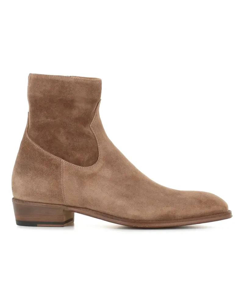 Alberto Fasciani Jason suede ankle boots - Braun Braun
