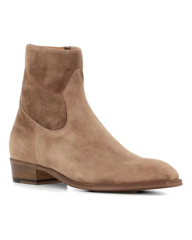 Alberto Fasciani Jason suede ankle boots - Braun Braun