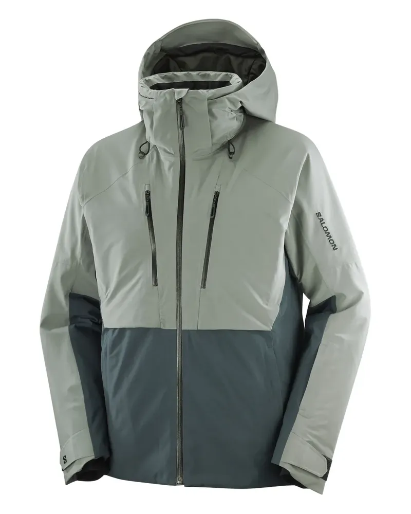 Salomon Brilliant zip-up jacket - Grau Grau