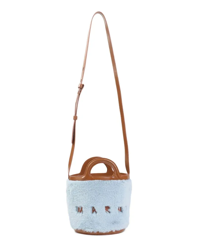 Marni Mini-Tasche mit Borten - Blau Blau