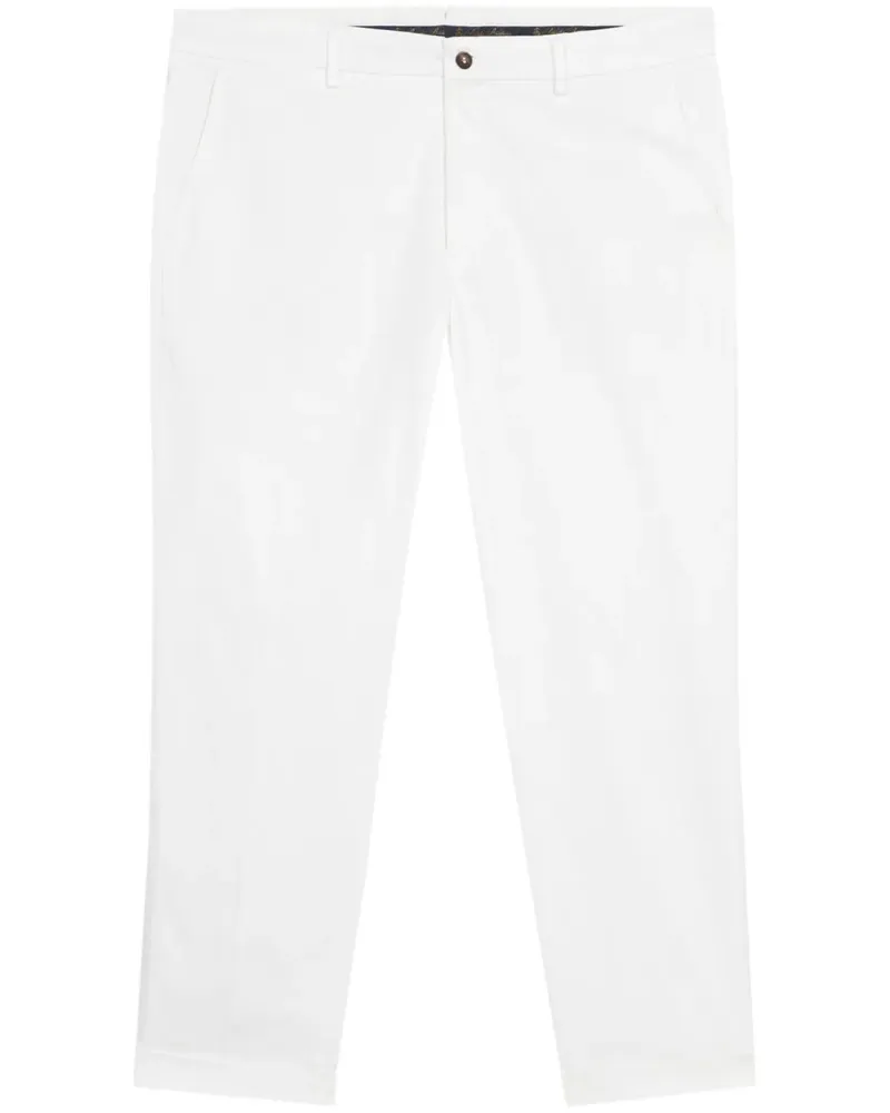 Brooks Brothers Chino mit geradem Bein - Weiß Weiß