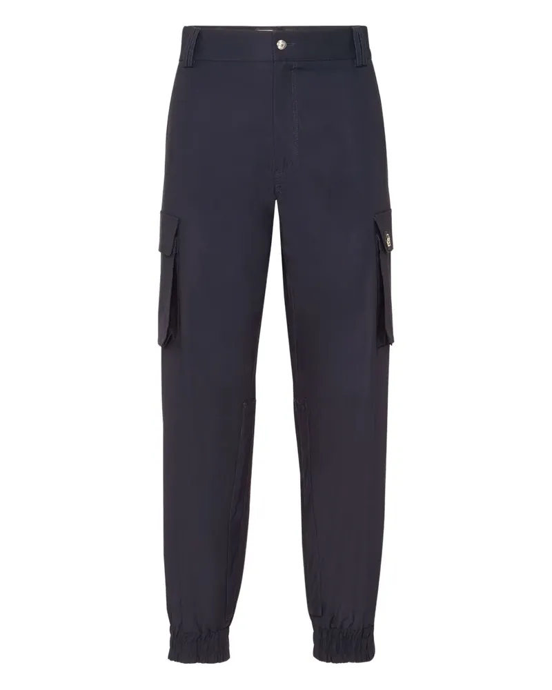 Philipp Plein Klassische Cargohose - Blau Blau