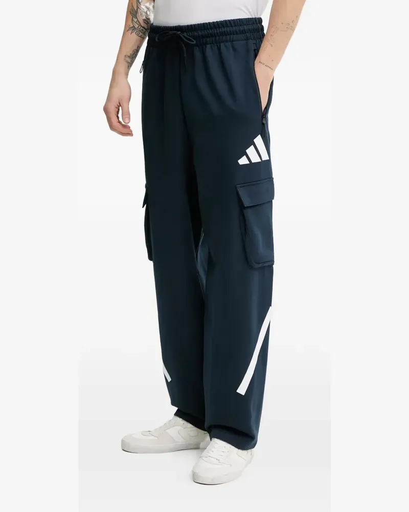 adidas Z.N.E. logo cargo pants - Blau Blau