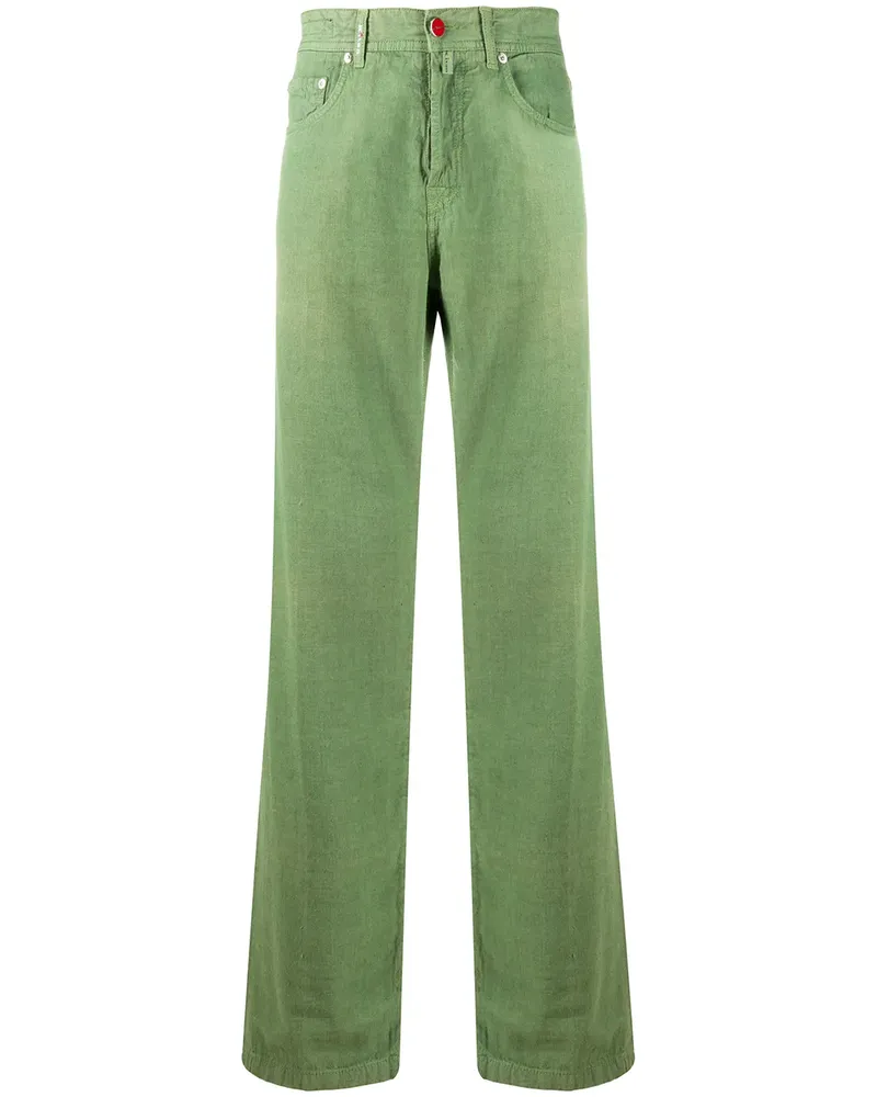 Kiton Jeans mit geradem Bein - Grün Grün